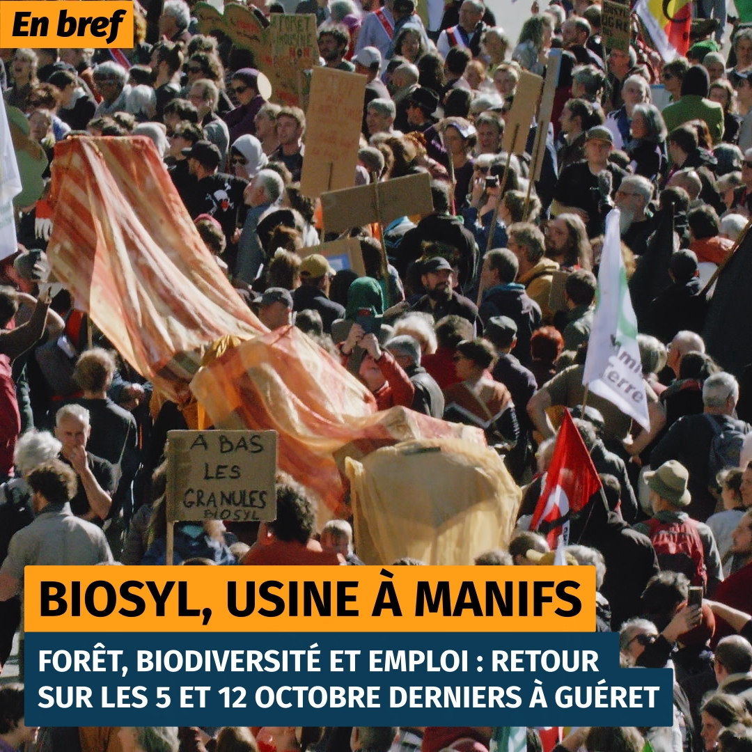 Des milliers de personnes sont réunies dans les rues de Guéret pour manifester.